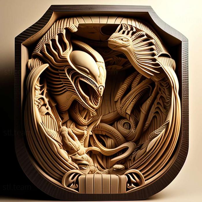 3D модель Гра Alien vs Predator Evolution (STL)